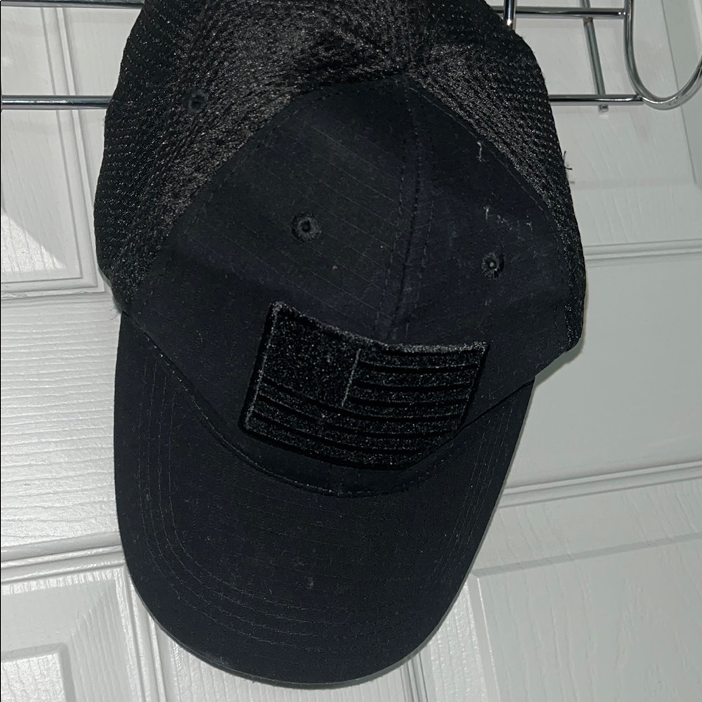 Black Mesh Baseball Cap